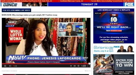 Jenesis on Fox 10